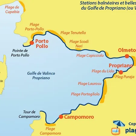 Cote * Propriano (Corsica)