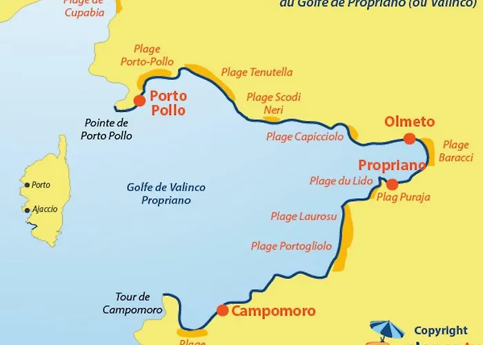 Cote * Propriano (Corsica)